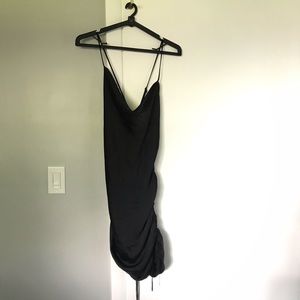 Dynamite black slip dress 1-med 1 lrg